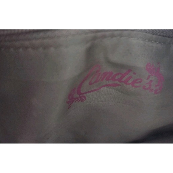 Candie's Jodie Gold Glitter Woman's Wristlet Wallet Purse - Picture 3 of 4